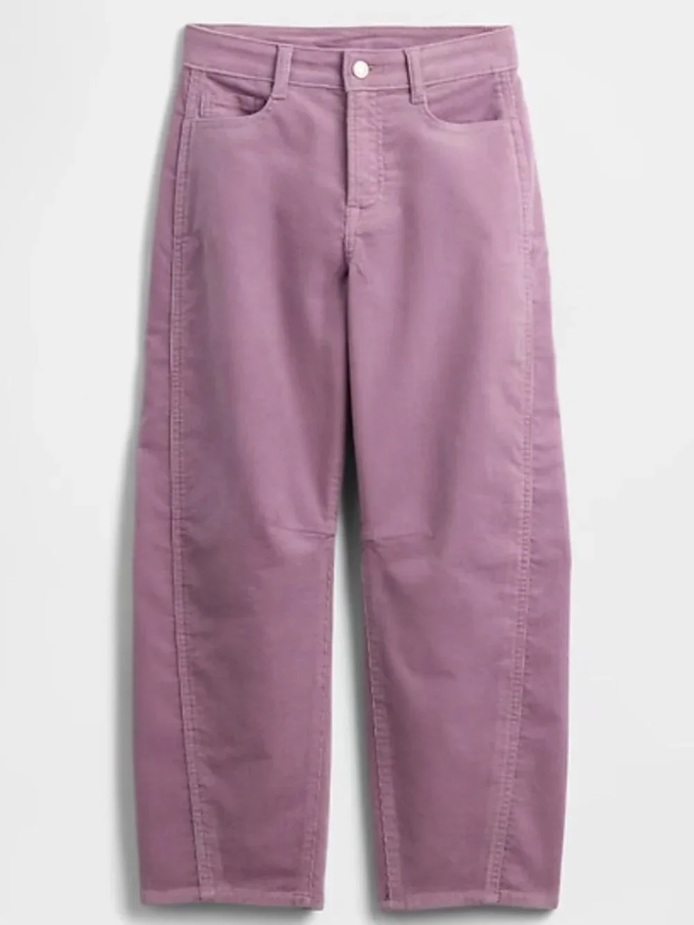NWT Girls Corduroy Barrel Pants Amethyst Purple Size 10